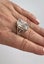 10 Carat Vintage White Topaz Emerald Cut Ring Carousel 5