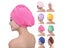 Microfiber Hair Drying Towel Wrap Turban Hat For Shower Drying Carousel 3