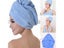 Microfiber Hair Drying Towel Wrap Turban Hat For Shower Drying Carousel 4