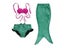 Fancy Cosplay Costume 3pcs Girl Child Birthday Holiday Gift Mermaid Tail Carousel 6