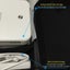 Portable Hard Eva Office Travel Carrying Bag For Lenovo T500 Projector Carousel 4