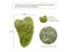 Natural Jade Gua Sha Scraper Board Massage Rose Quartz Jade Guasha Stone For Carousel 1