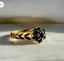 Vintage Sapphire Flower Ring Carousel 3