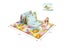 Baby Play Mat Gym Carousel 3