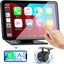 Navigation Carplay Screen for Car, 7" HD Portable Car Touch Screen Navigation Carousel 1