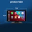 Navigation Carplay Screen for Car, 7" HD Portable Car Touch Screen Navigation Carousel 5