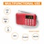 Mini Portable Radio AM FM Pocket Radio with MP3, LED Flashlight Carousel 4