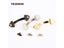 10pcs Handles Knobs Pendants Flowers For Wooden Jewelry Box Furniture Hardware Carousel 5