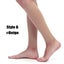1pair Calf Compression Knee High Open Toe Socks for Women Carousel 1