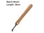 Black Walnut Wooden Professional Shoe Horn Flexible Long Handle Shoehorn Useful Carousel 1
