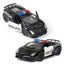 1/36 Car Model Toy Ford Lamborghini Challenger Diecast Alloy Police with Pull Carousel 5