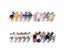 5 Pairs/lot Anti-slip Non Skid Ankle Baby Socks With Rubber Grips Cotton Carousel 4