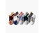 5 Pairs/lot Anti-slip Non Skid Ankle Baby Socks With Rubber Grips Cotton Carousel 1