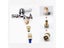 AIVY-Universal Kitchen Hose Adapter Metal Faucet Connector Mixer Tube Joint Carousel 5