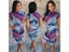 Women Tie Dye Casual Two-pieces Sportswear Female Fashion Short Sleeve Shorts Carousel 5