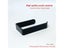 Acrylic Wall Mounted Bathroom Kitchen Roll Holder Hook Black Carousel 4
