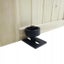 Carbon Steel Adjustable Black Powder Coated Bottom Floor Guide Stay Roller For Carousel 3