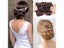 HUAYA Curly Chignon Messy Bun Updo Clip In Hair Piece Extensions Wiht Hairpins Carousel 6