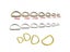 20pcs 100pcs Metal Non-Welded D Ring Adjustable Buckle For Backpacks Straps Carousel 3