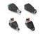 2/5/10pcs 12V DC BNC Male Female Connector Coax CAT5 Video Balun Adapter Plug Carousel 7