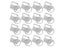 50pcs Fabric Wrist Strap With Key For Lanyard Luggage Strap Accessories Carousel 1
