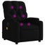 Massage Recliner Chair Black Fabric Tixakt Carousel 11