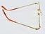 Cartier Eyeglasses Oval Gold 49mm Authentic Frames Carousel 4