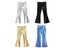 Men Pants Retro Disco Costume Vintage Year 60s 70s Pants With Bell Bottom Carousel 8