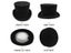 Wool Flat Top Hat Magician Cap Steampunk Hat In Black Luxury Carousel 5