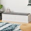 Storage Ottoman Blanket Box 140Cm Fluted Grey Carousel 5