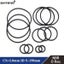 10/50pcs NBR O Ring Gasket CS 2mm OD 5mm-150mm Nitrile Butadiene Rubber Spacer Carousel 2