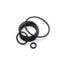 10/50pcs NBR O Ring Gasket CS 2mm OD 5mm-150mm Nitrile Butadiene Rubber Spacer Carousel 3