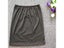 Ladies Elastic Waist Half Skirt Petticoat Short Slip Dress Female Milk Silk Carousel 1