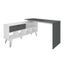 Mossoro Desk - White/ Gray, many-sided? Solved! Carousel 2