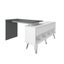 Mossoro Desk - White/ Gray, many-sided? Solved! Carousel 6