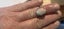 Large Natural Opal set in Platinum ring Carousel 1