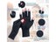 2pcs Black Half Finger Compression Gloves For Osteoarthritis Pain Relief Carousel 6