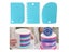3PCS/Set Plastic Cake Decorating Tools Dough Cutter Icing Scrappers Kitchen Carousel 3