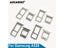 Aocarmo For Samsung Galaxy A5 A520 A7 A720 Dual Single Sim Card Tray Carousel 3