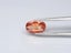 $1 RES * Buy Now $1,550.00 * 1.03ct Cushion Orange SAPPHIRE Gemstone Loose Carousel 10
