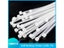 100pcs/bag Cable Tie Self-locking Plastic Nylon Tie White Organiser Fasten Carousel 3