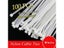 100pcs/bag Cable Tie Self-locking Plastic Nylon Tie White Organiser Fasten Carousel 5