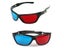 ZUCZUG New Black Frame Universal 3D Plastic Glasses For 3D Movie Game DVD Carousel 1