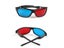 ZUCZUG New Black Frame Universal 3D Plastic Glasses For 3D Movie Game DVD Carousel 4