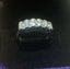 Natural Diamond and platinum ring size J Carousel 3