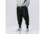 Cotton Harem Pants Men Solid Elastic Waist Streetwear Joggers New Baggy Carousel 6
