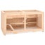 Hamster Cage 89.5X45X45 Cm Solid Wood Fir Oixtno Carousel 1