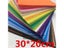 40pcs 30*20 Mix Colors 1MM Thickness Polyester Felts For Diy Dolls Crafts Carousel 3