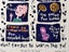 Vintage 1992 Sa Boothroyd Framed Handmade Block Print "Hot Tips For Tea Friends" Carousel 6