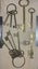 $1 reserve. Huge 14 inch vintage brass skeleton key. / castle key. Carousel 11